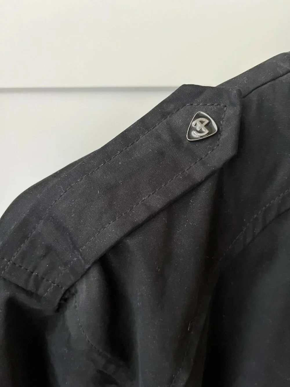 Armani Jeans Black Bomber Jacket – Men's Medium (EU 50)